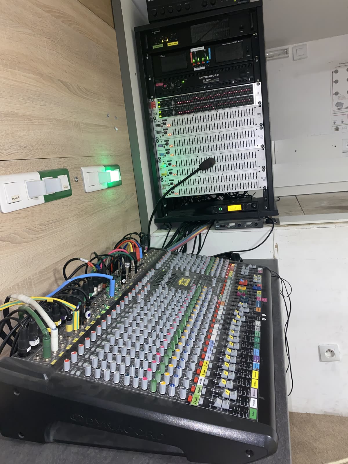 Régie de sonorisation TOPSAM